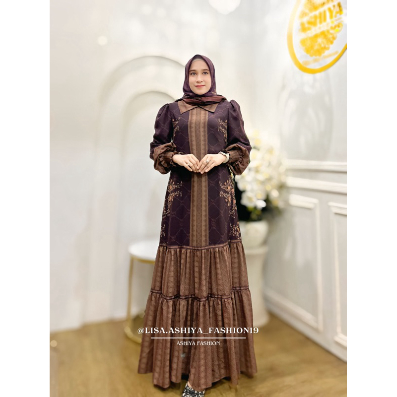 NVS FLAWLA DRESS SET SCRAF BY NOVIA SUKIJO