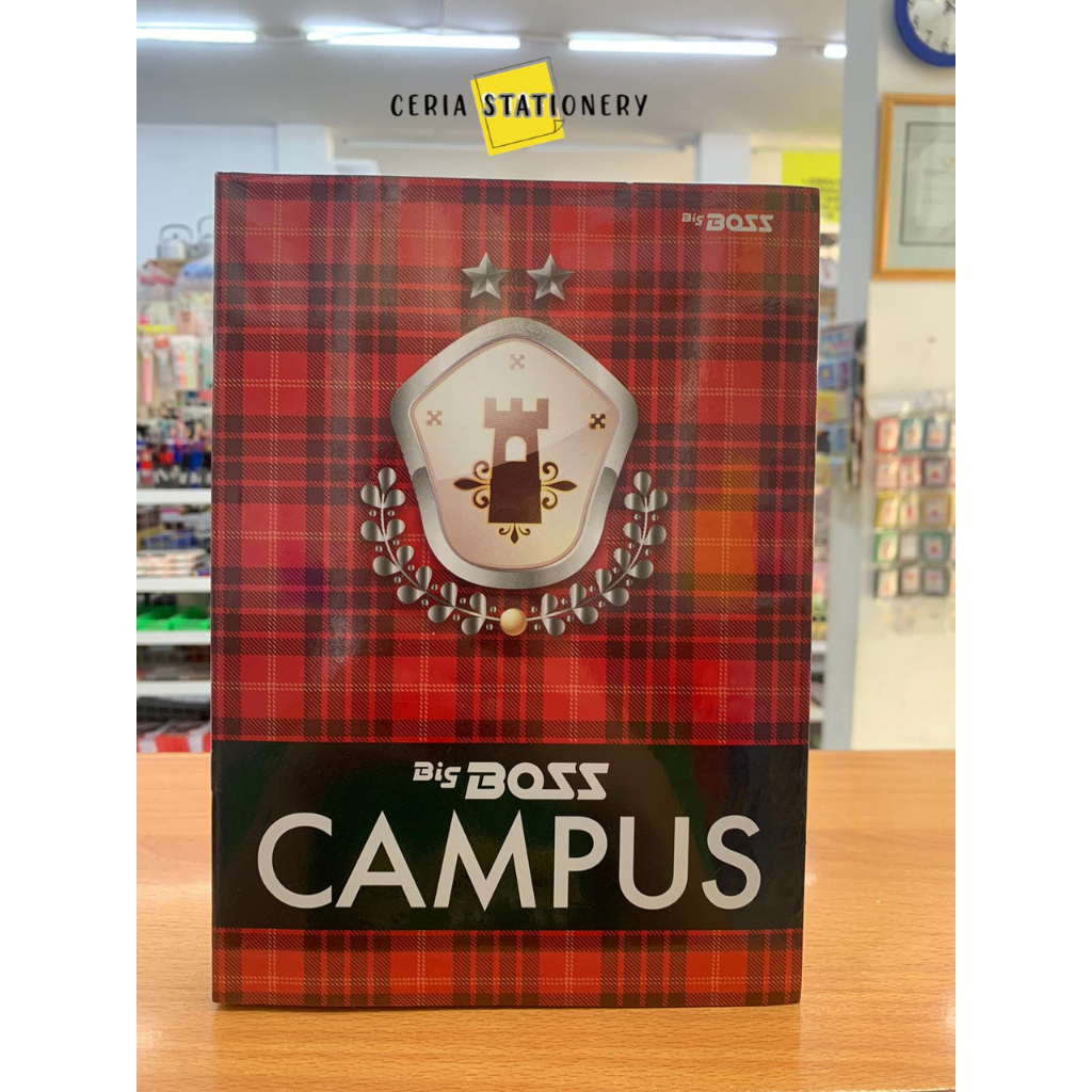 

Buku Tulis Big Boss Campus 36 Lembar / Buku Tulis Campus 36 Lbr / BBO EB 36 CAMP