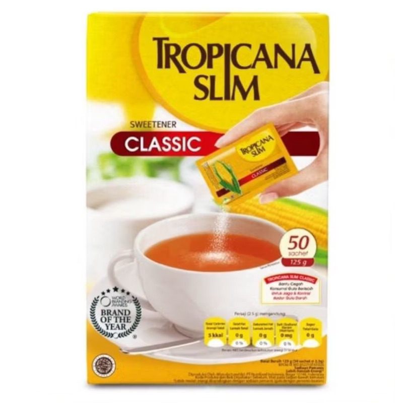 

Tropicana slim 50 sachet