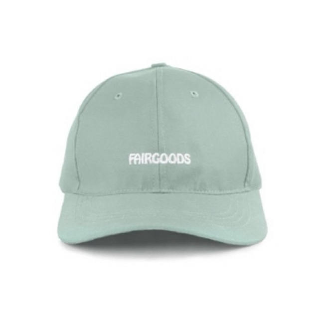 Fairgoods Topi - Polo Cap Logo - Hijau Mint