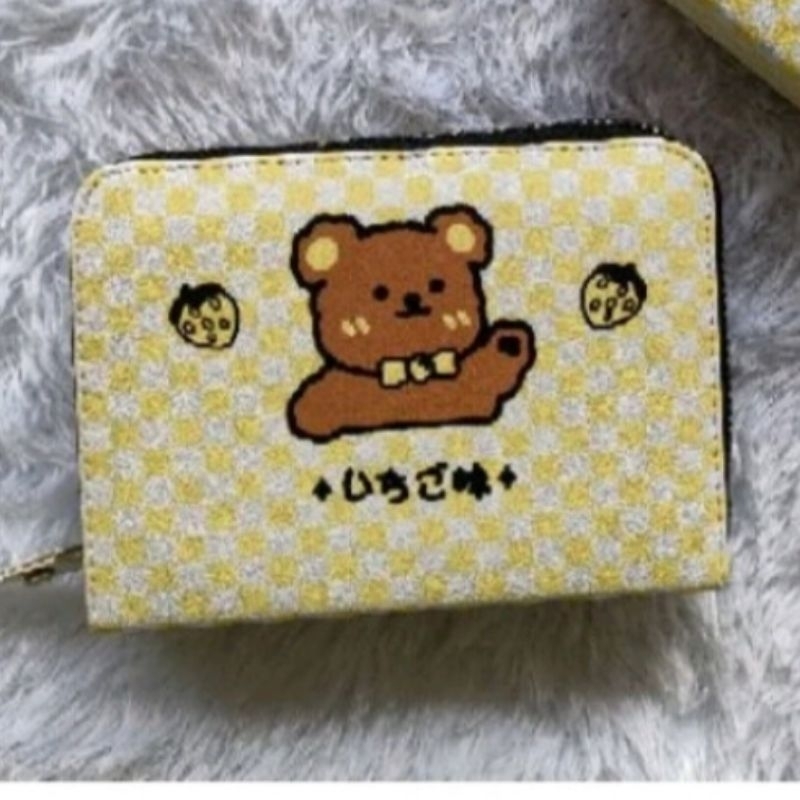 Dompet lipat wanita Teddy Bear