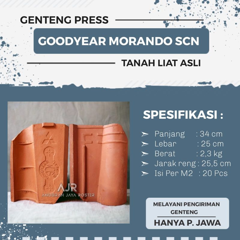 Genteng Morando Murah , Goodyear SCN , Morando Natural