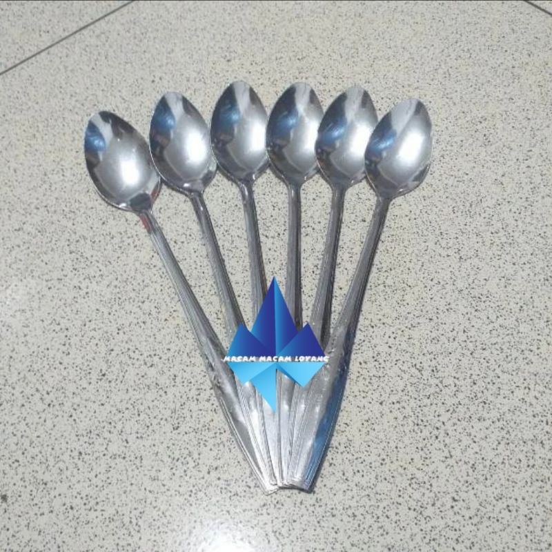 Sendok Teh Gagang Panjang / Sendok Tea / Sendok Kecil Gagang Panjang