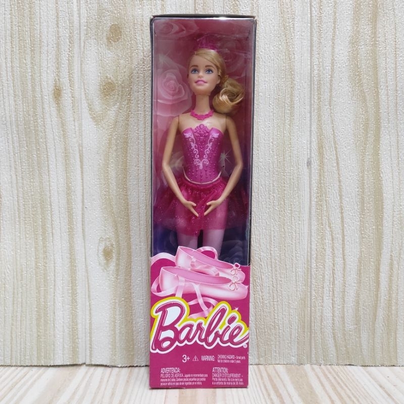 Boneka Barbie Ballerina Fairytale Pink Dress