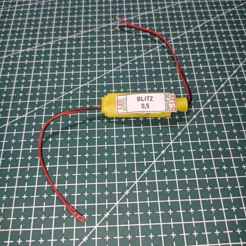 Modul blitz kedip pesawat LED 5V/12V kedip cepat