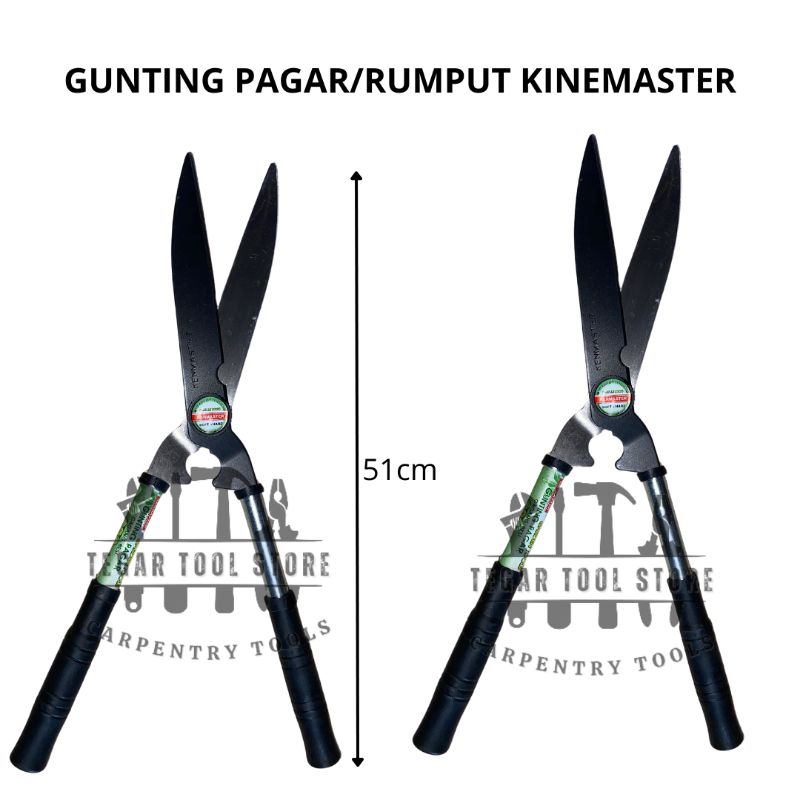 GUNTING RUMPUT KINEMASTER GAGANG BESI