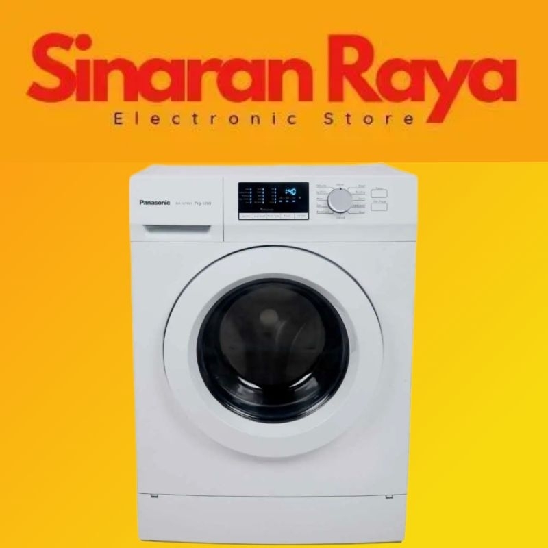 PANASONIC MESIN CUCI FRONT LOADING WASHER NA128XB1WNE