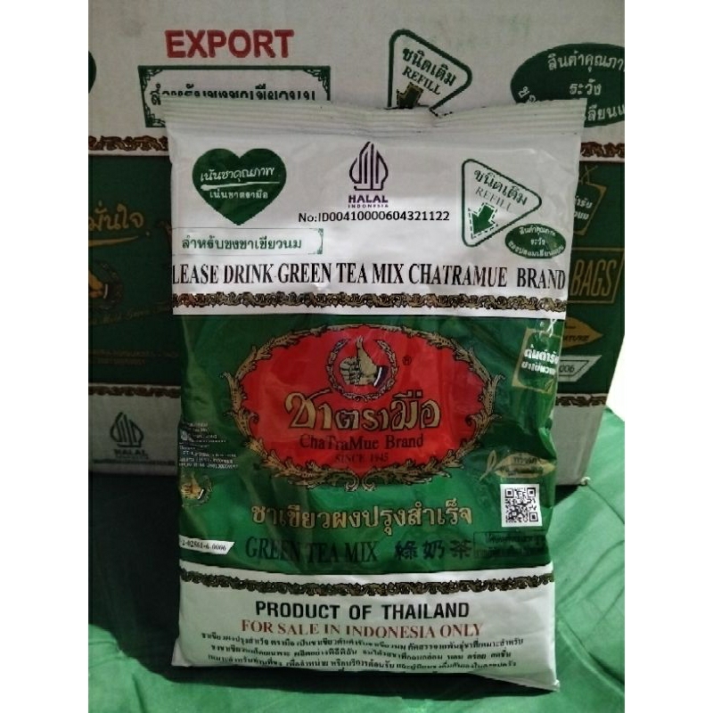 

TEH HIJAU THAILAND CHATRAMUE HALAL INDONESIA & BPOM