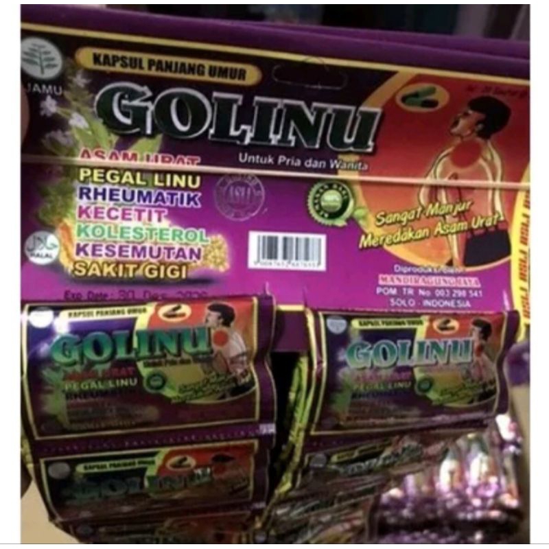 Golinu Kapsul Asli