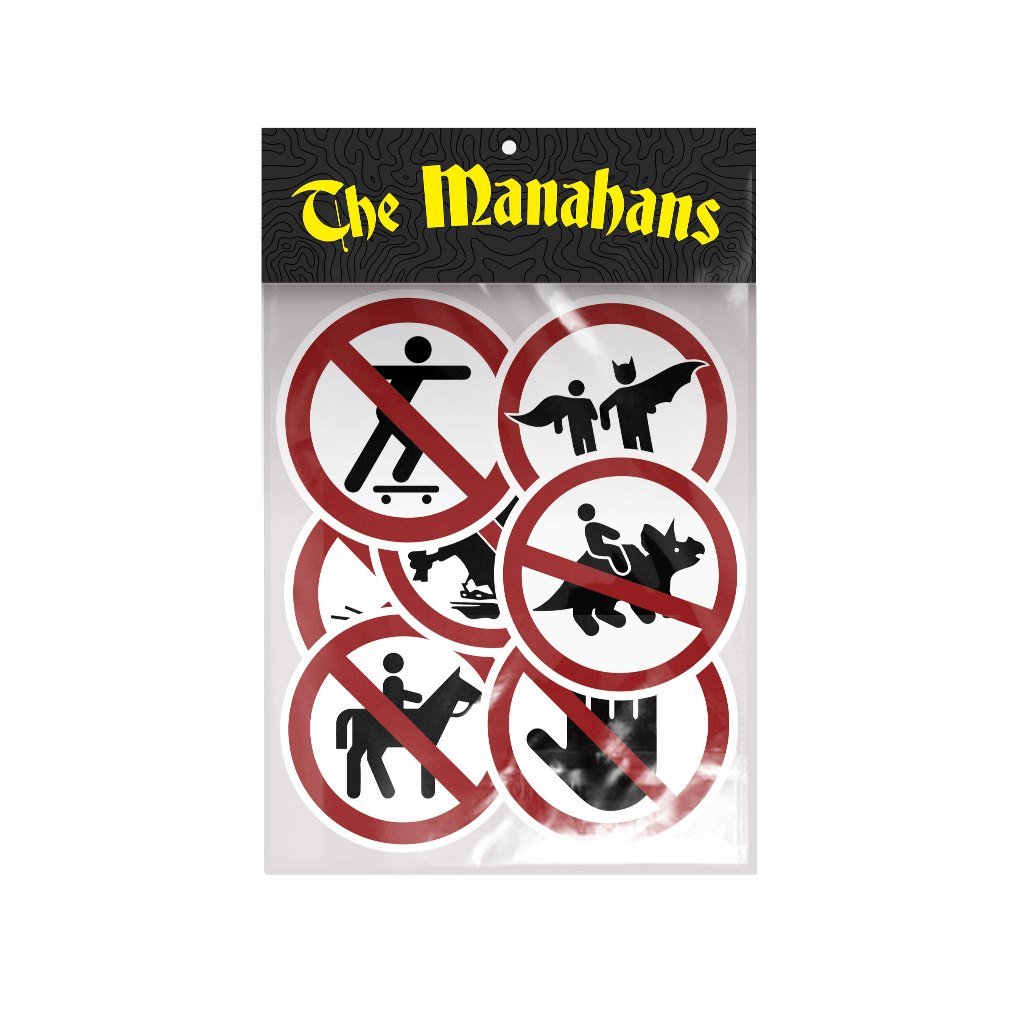 

Skate stiker pack | Vinyl Glossy Tahan Air