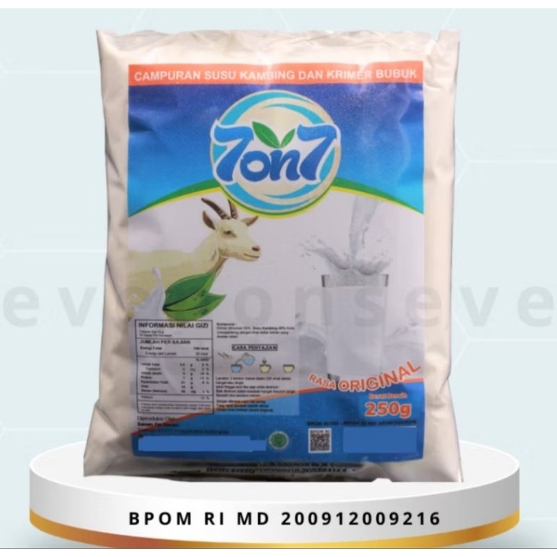 

Susu kambing vanila 1000 gr