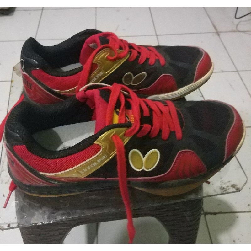 sepatu pingpong tenis meja second butterfly lezoline
