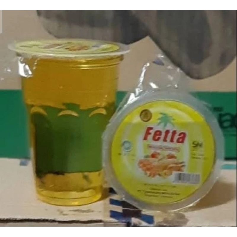 MINYAK GORENG FETTA 210ml GELAS 1dus 48pc