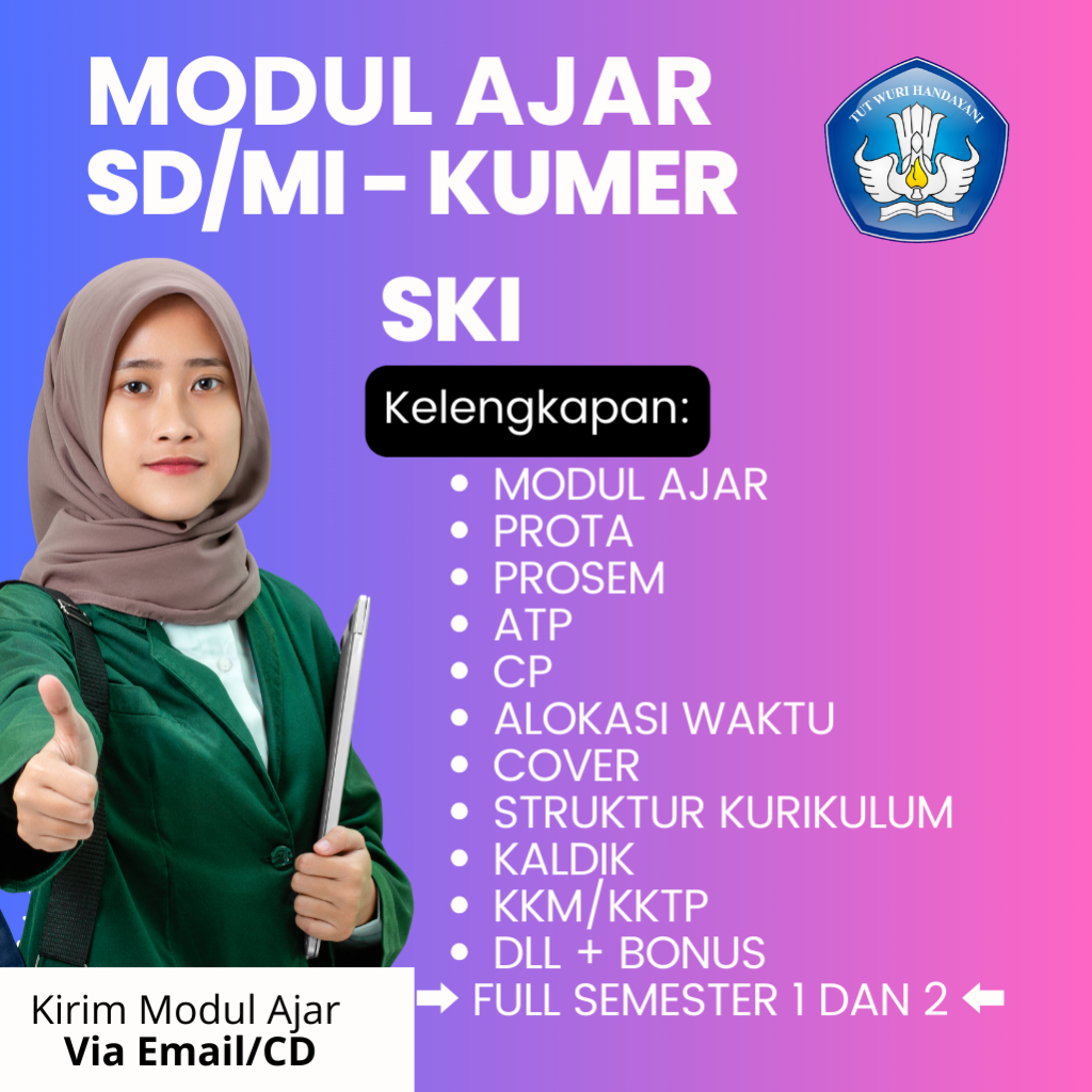 

MODUL AJAR SKI MI KURIKULUM MERDEKA FULL 1 TAHUN