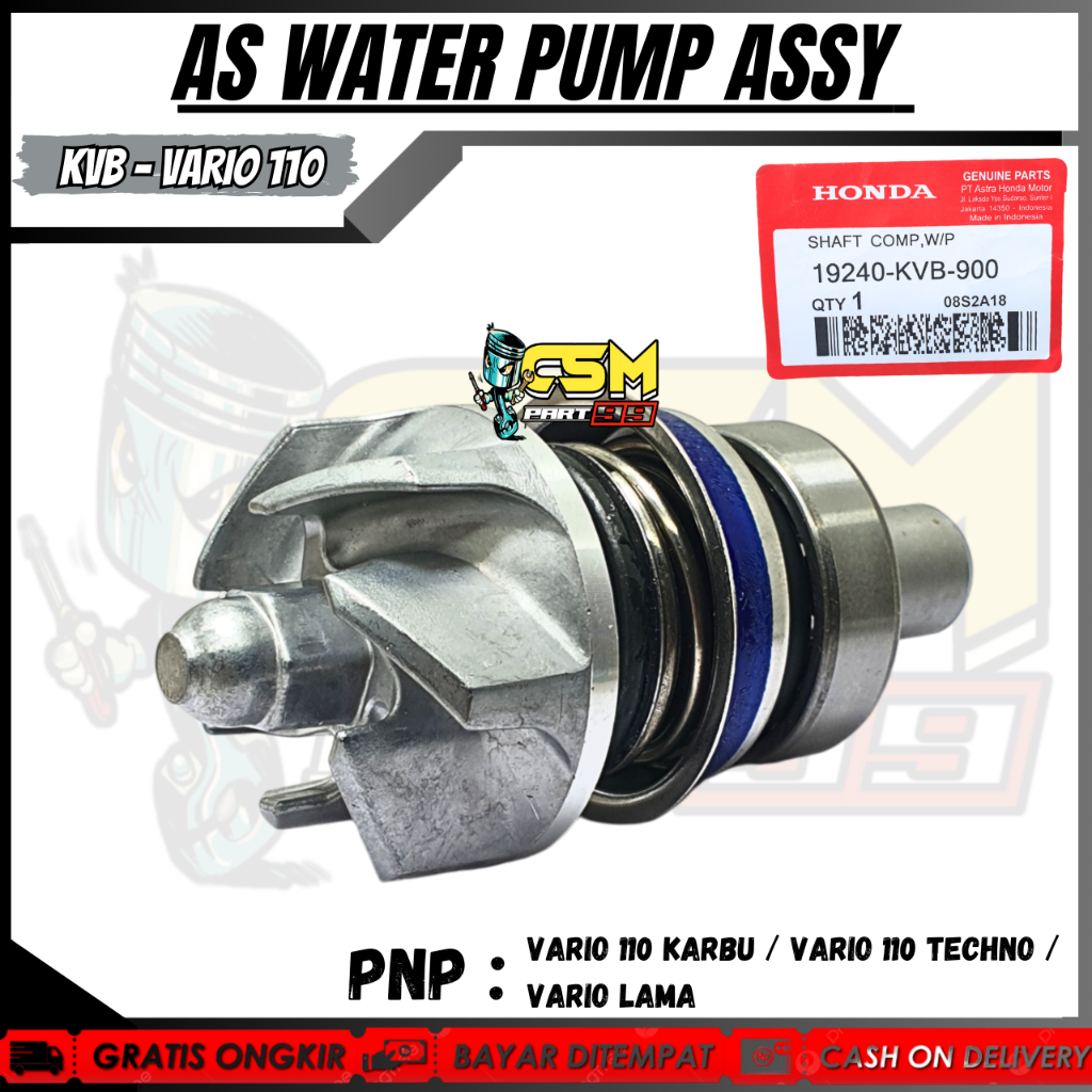 AS WATERPUMP ASSY VARIO 110 / VARIO 110 THECHNO / VARIO KARBU