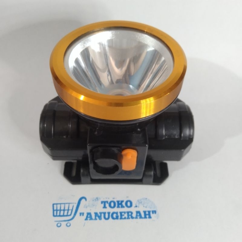 Headlamp 50 watt putih senter kepala Murah