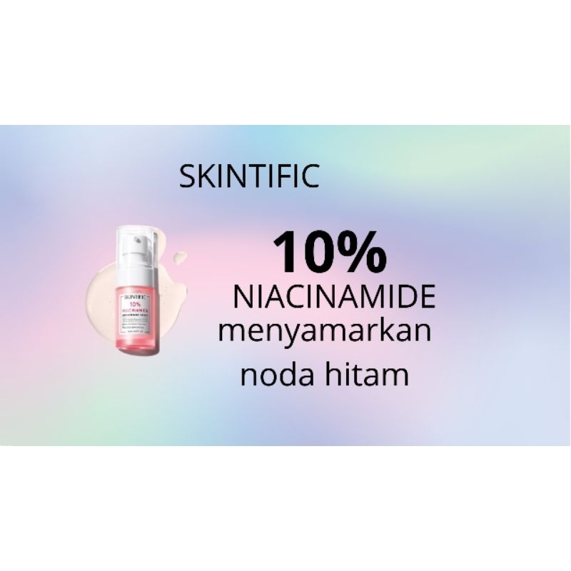 SKINTIFIC NIACINAMIDE 10%