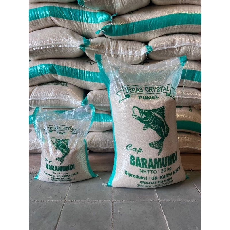 

Beras Crystal Punel Cap BARAMUNDI [25&5 KG]