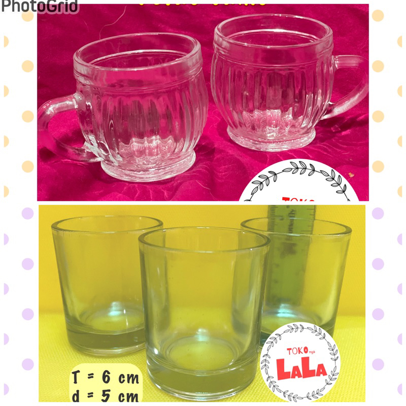 Gelas Kecil / Gelas Souvenir / Gelas Sloki