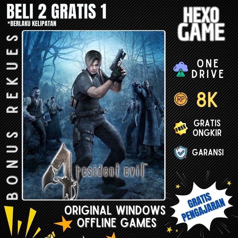 RESIDENT EVIL 4 - GAME PC - GAME LAPTOP - LINK DOWNLOAD