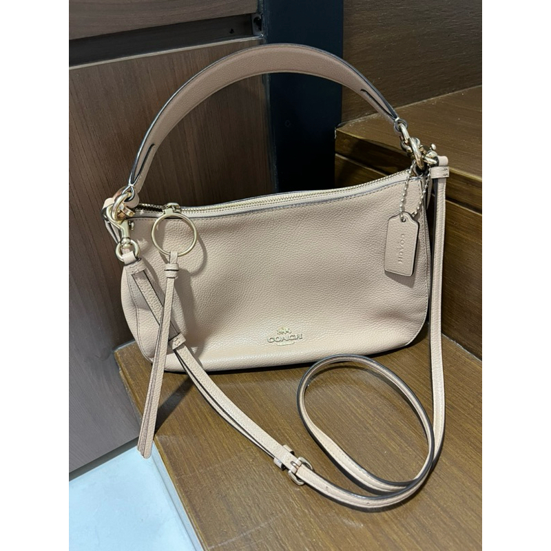 COACH Tas Sling Bag Original Sutton Hobo Bag Crossbody Saddle