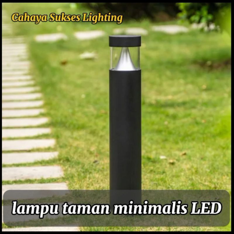 Lampu taman minimalis LED dekorasi taman 12 watt outdoor anti air