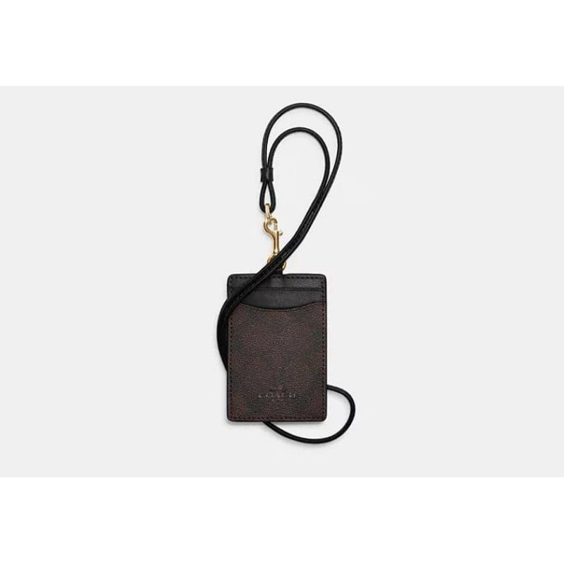 

Coach Lanyard Signature brown