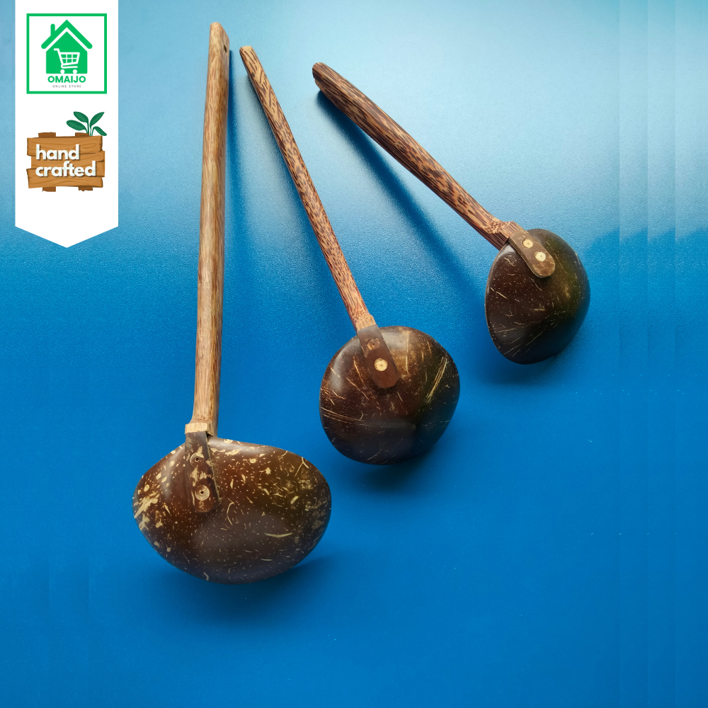 Irus Sayur batok kelapa/Alat Masak Kayu Kelapa/Sendok Sayur Kayu/Centong Kayu