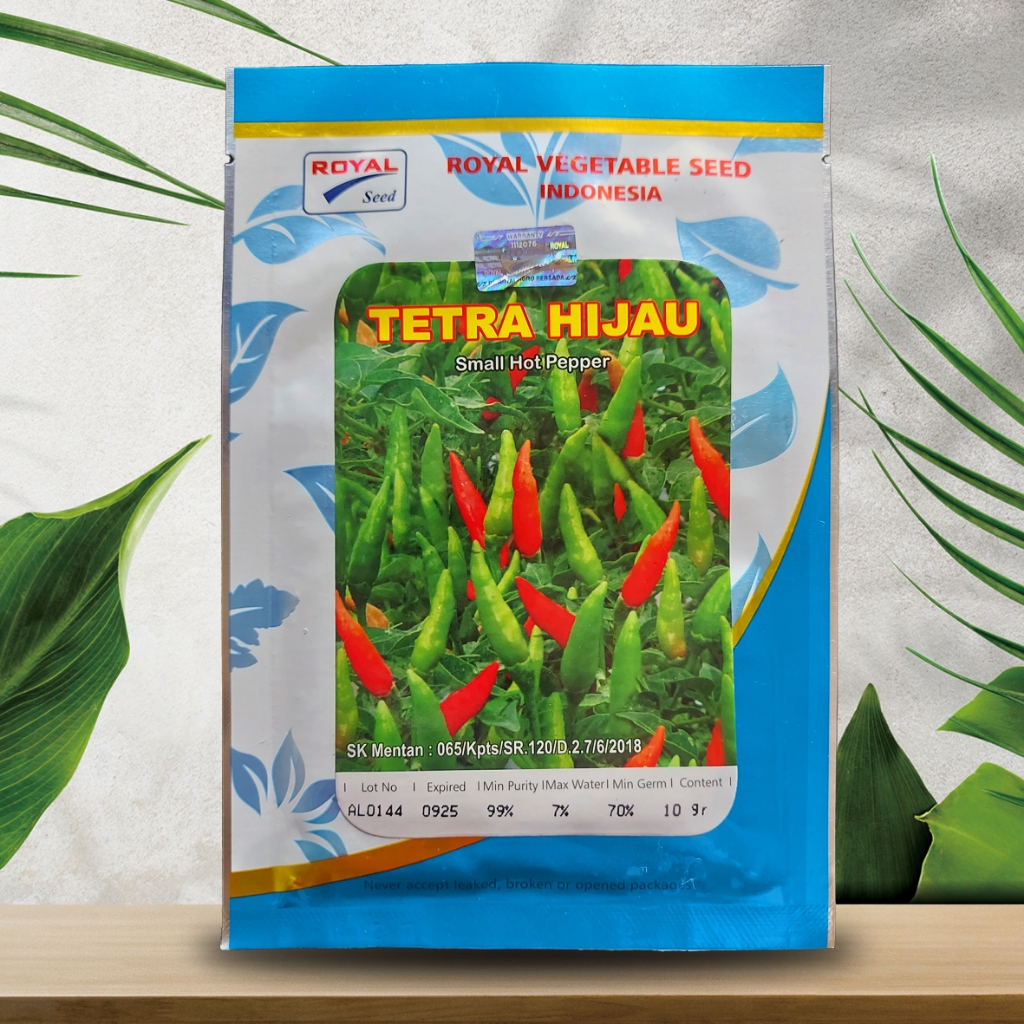 Benih Cabai Rawit TETRA HIJAU 10gr