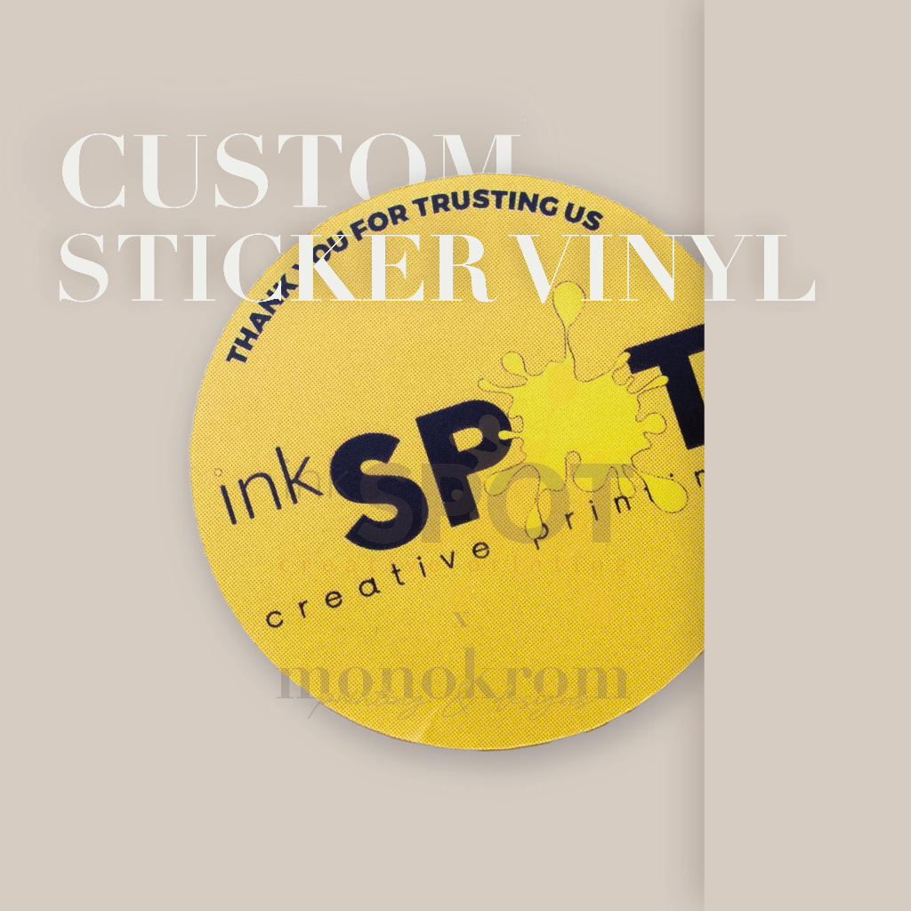 

Cetak Sticker Vinyl Matte + Potong (15 x 15 cm s/d 20 x 20 cm dan 31 x 47 cm)