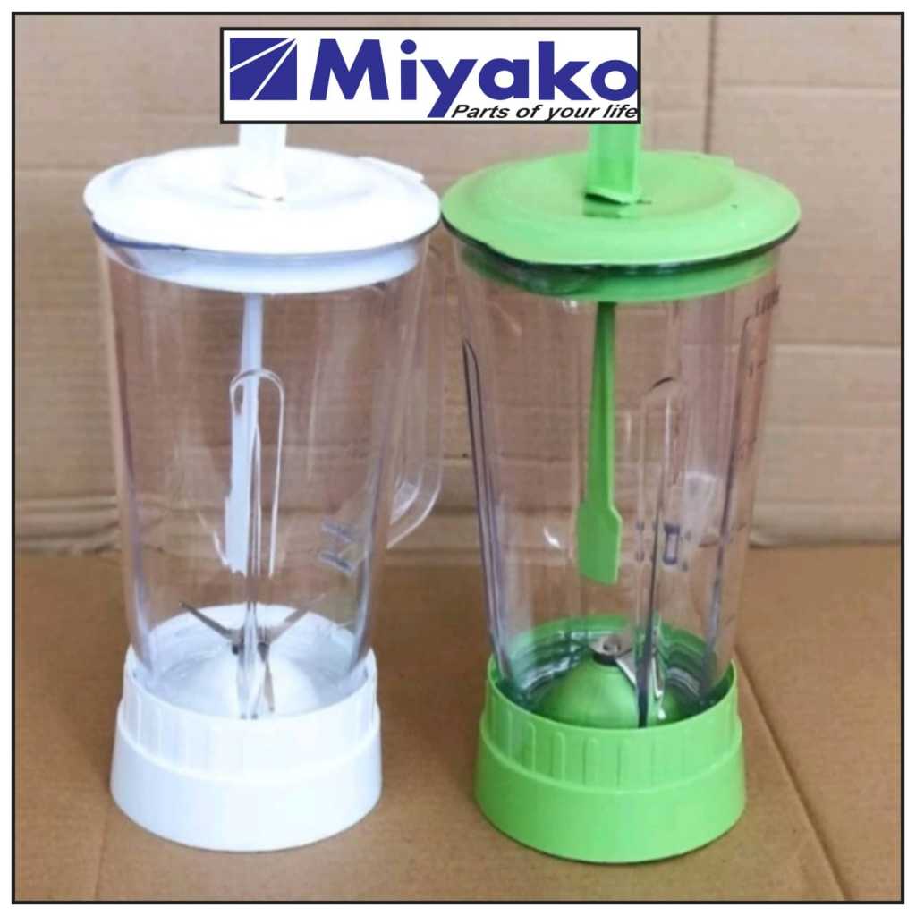 GELAS JUS SET MIYAKO TABUNG PLASTIK / TABUNG BLENDER SET MIYAKO / CHOPPER BLENDER