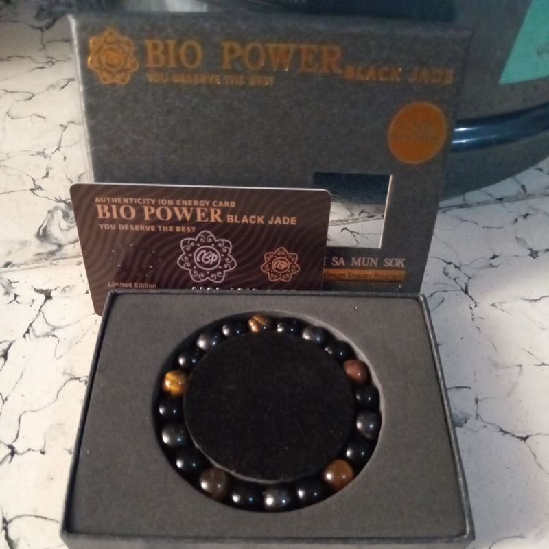 Bio Power Black Jade Gelang Kesehatan
