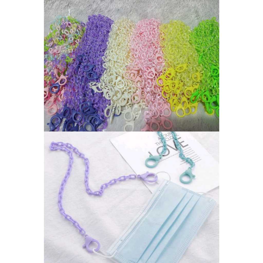 READY STOK TALI MASKER, PENGAIT MASKER, STRAP POLOS / BTS TALI MASKER BTS, RANTAI MASKER, ANAK ANAK 