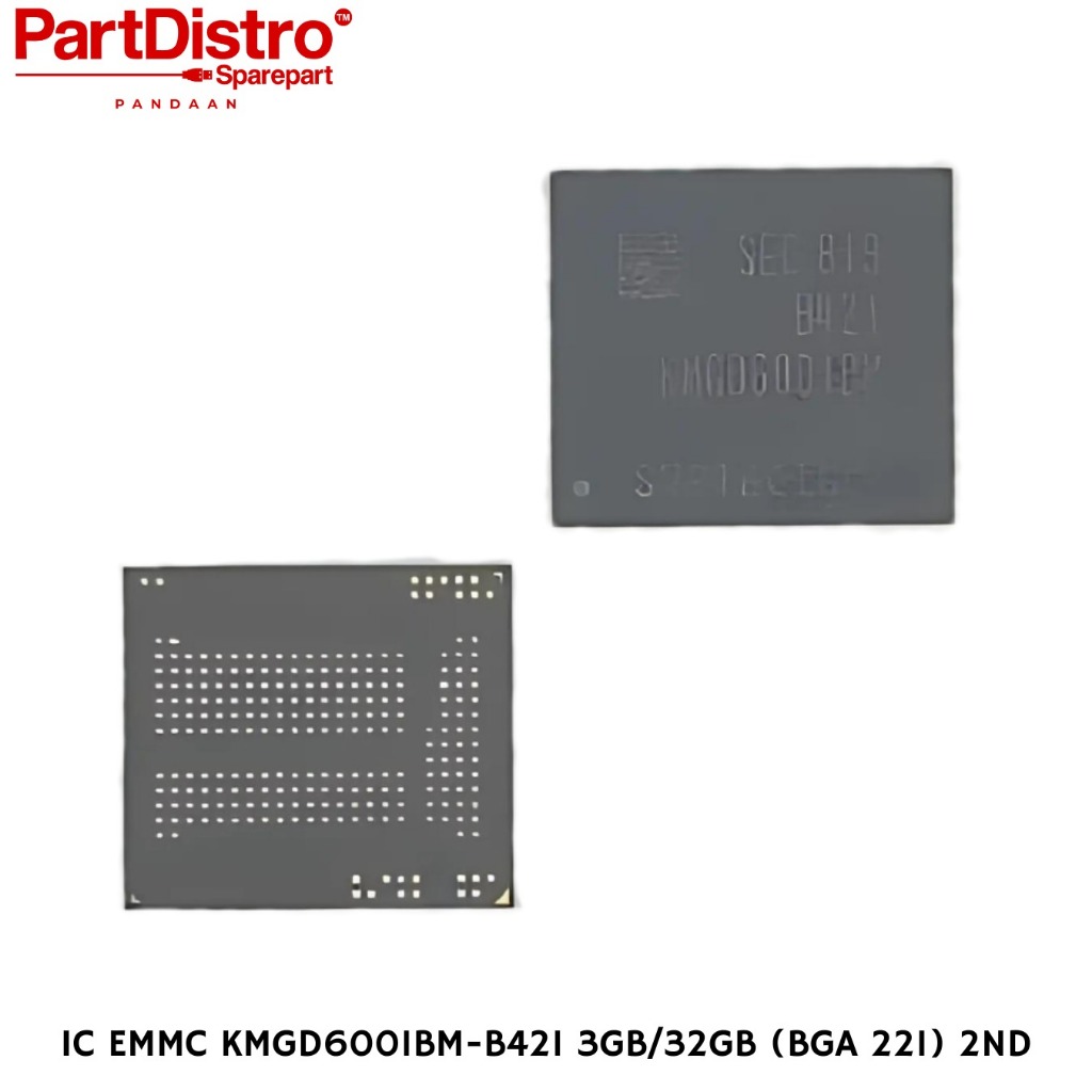 IC EMMC KMGD6001BM-B421 3GB/32GB (BGA 221) 2ND