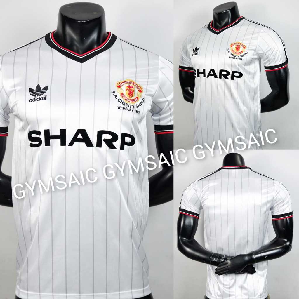 83/83 - JERSEY RETRO MU AWAY 1983 1984