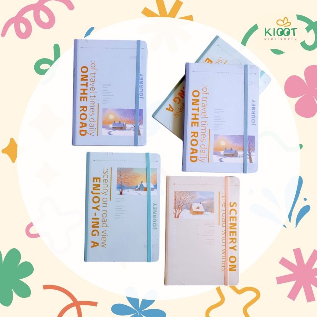 

Kioot - Agenda Tali A5 Notebook Buku Diary Catatan Jurnal Tali Warna Aesthetic 6000