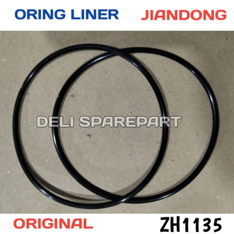 zh1135 oring liner karet cylinder liner jiandong zh1135 original jiandong