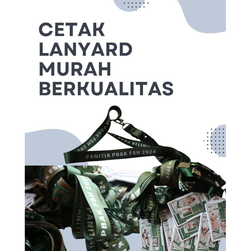 

Cetak Tali Lanyard Custom Full Colour