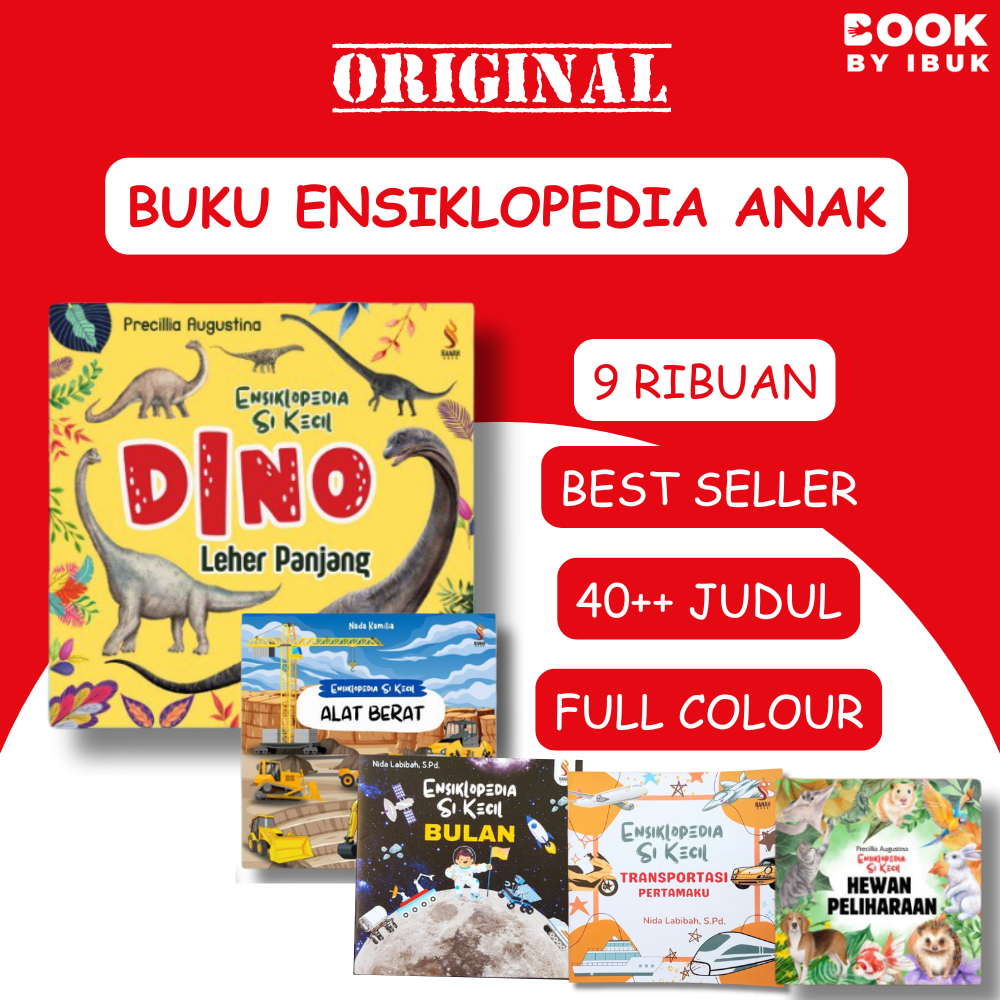 Ensiklopedia Murah Si Kecil Terlengkap, Buku Ensiklopedia Anak Murah Original