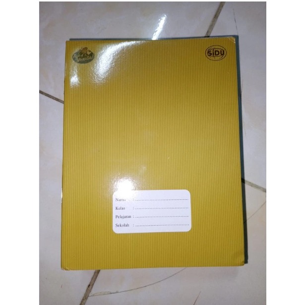 

BUKU TULIS SINAR DUNIA 60 LEMBAR