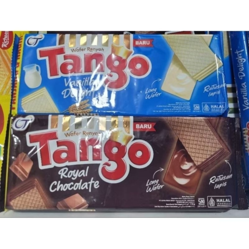 

Tango Wafer Renyah Cokelat/Vanilla 110g