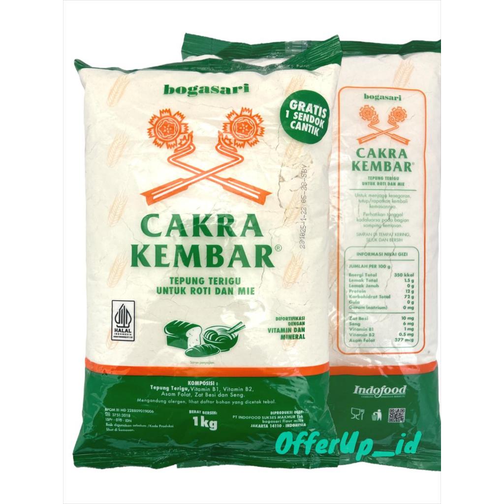 

Tepung Terigu Cakra Kembar 1kg