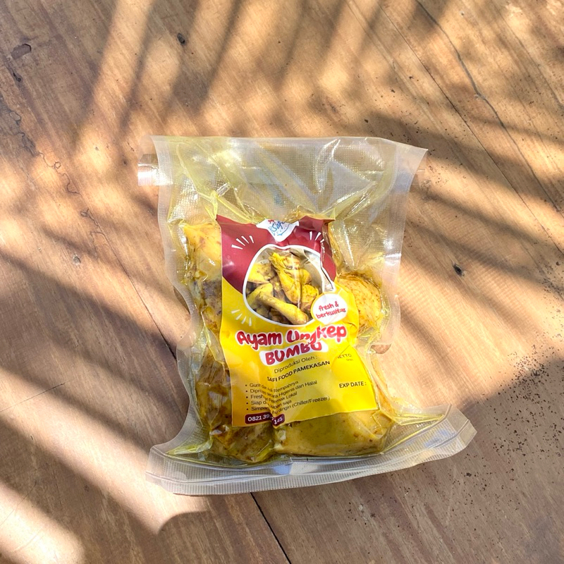 

[SAFISH] AYAM UNGKEP BUMBU KUNING HALAL NIKMAT