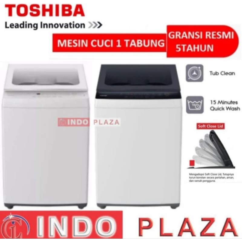 MESIN CUCI TOSHIBA 1 TABUNG 8KG AW-M901BN
