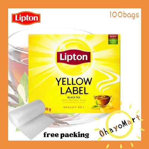 

Lipton Yellow Label / Lipton Black Tea / Lipton 100 Tea Bags 200grm