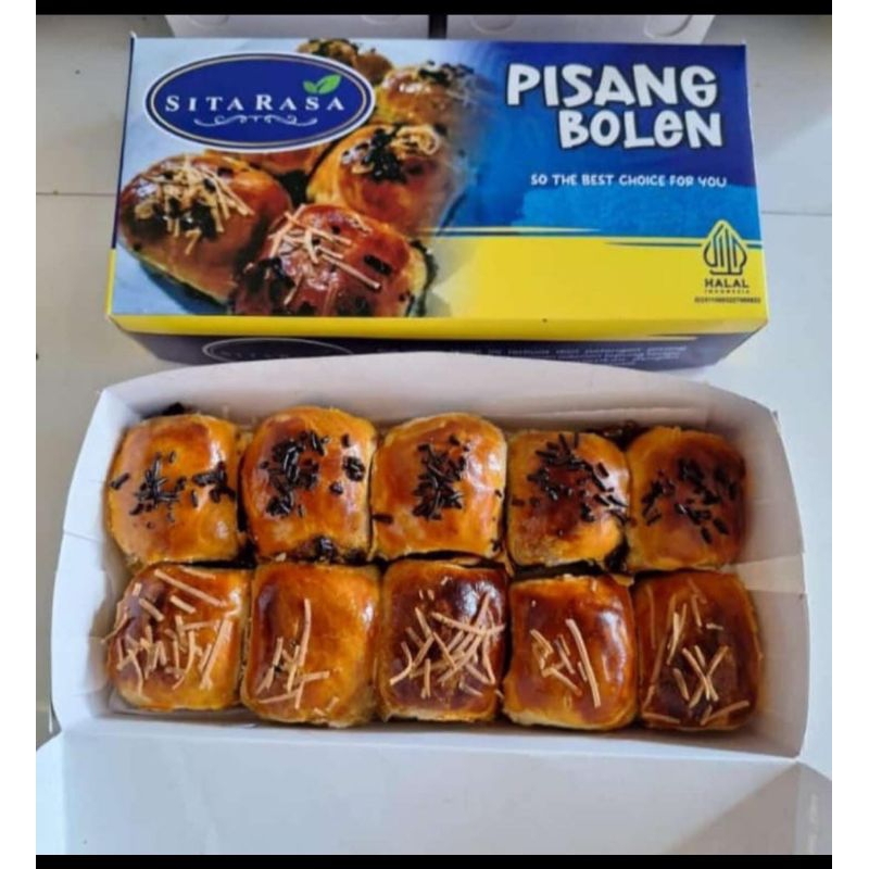 

Bolen SitaRasa Mix isi 10 / Bolen Viral / Pisang Bolen SitaRasa isi 10 Mix