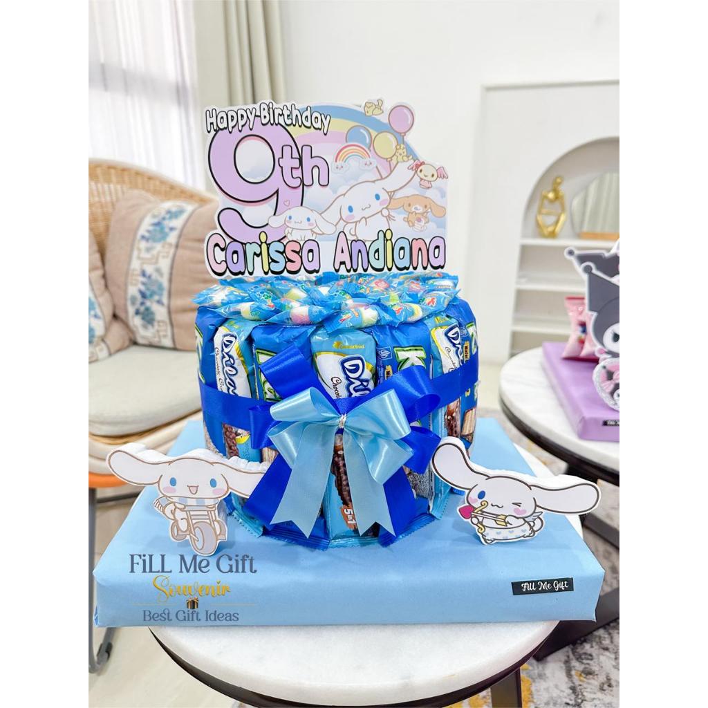 

BJ - Snack Tart Ulang Tahun / Birthday Gift Snack Tower Cinnamoroll 1 Tingkat