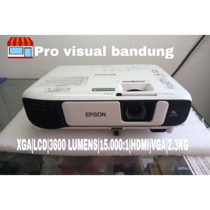 Proyektor | projector | infocus Epson eb x450 | 3600 lumens | xga | lcd | stok terbatas