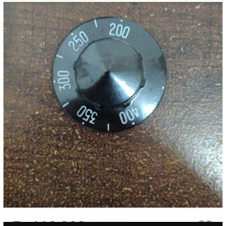 KNOB VALVE DEEP FRYER / KNOP VALVE DEEP FRYER