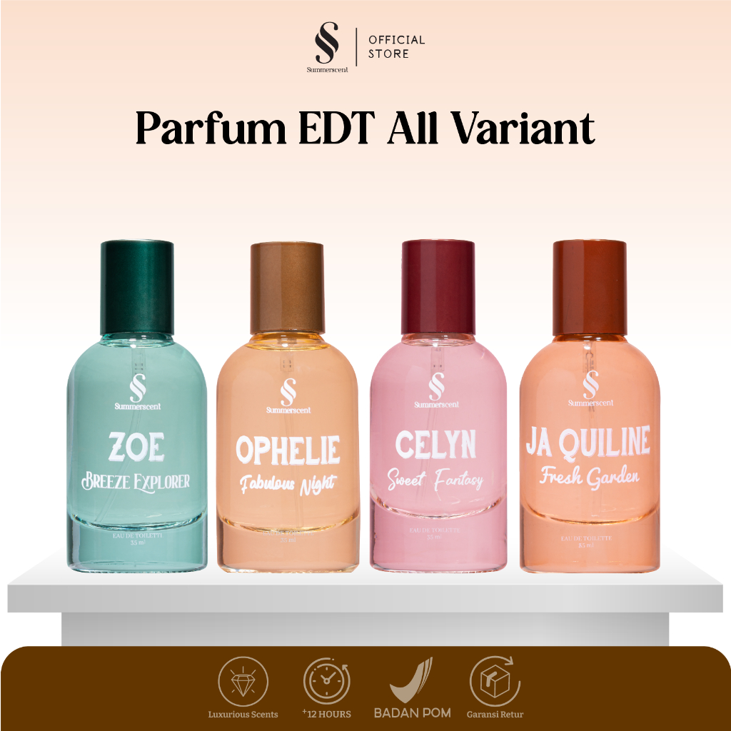 Parfum Orginal BPOM - Summerscent Parfum 35 ML